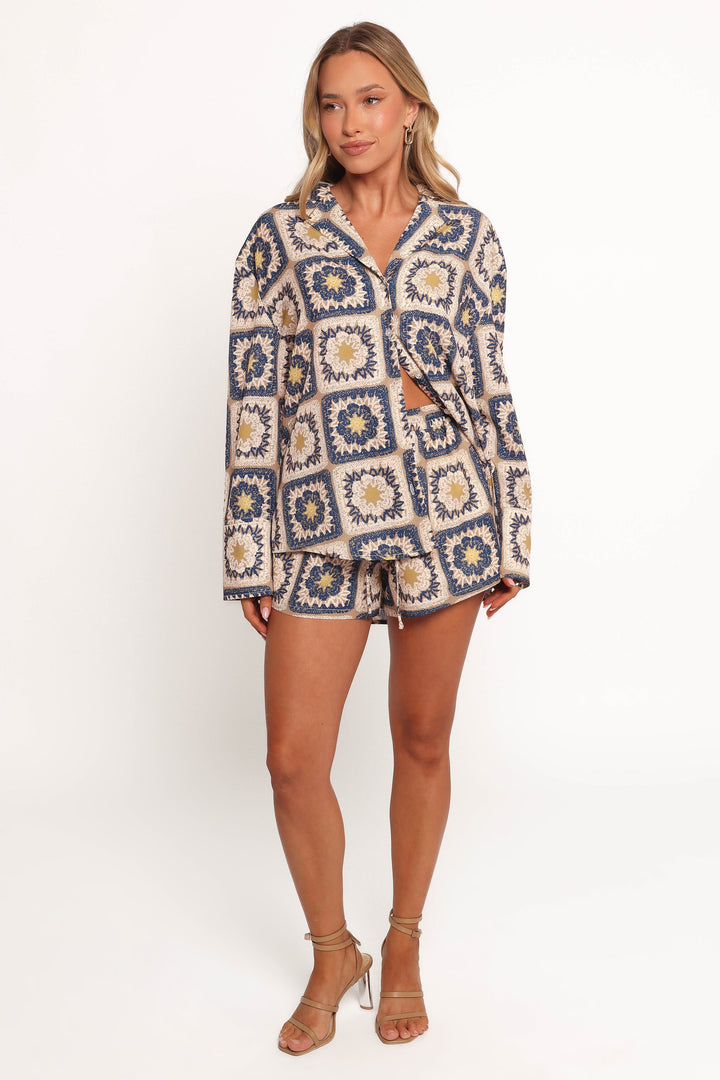 Rowena Shirt - Rowena Print