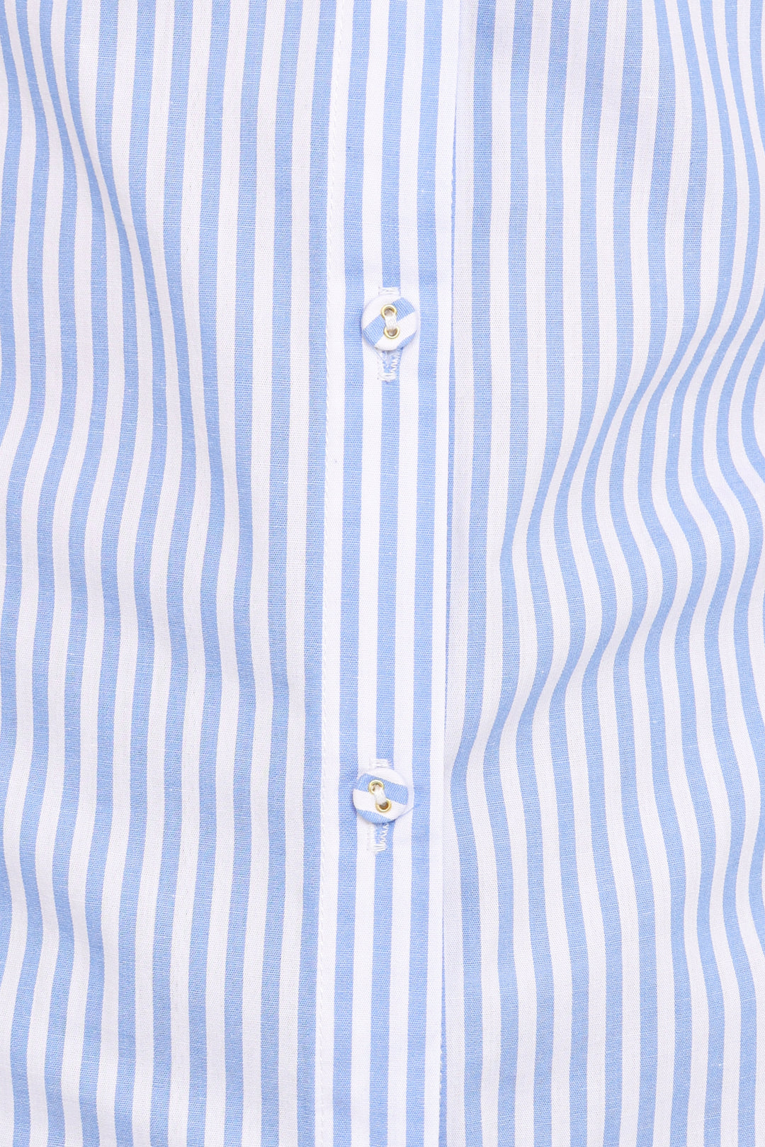 Yacra Tie Shirt - Blue White Stripe