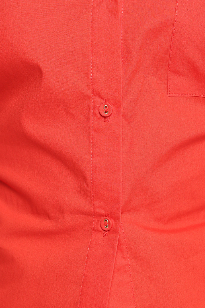 Yacra Tie Shirt - Red