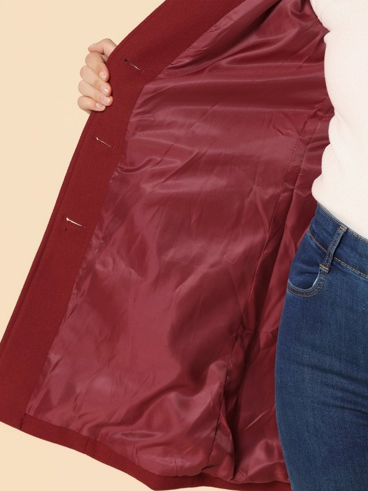 Grace | WOMEN’S WINTER COAT WITH A SINGLE BUTTON