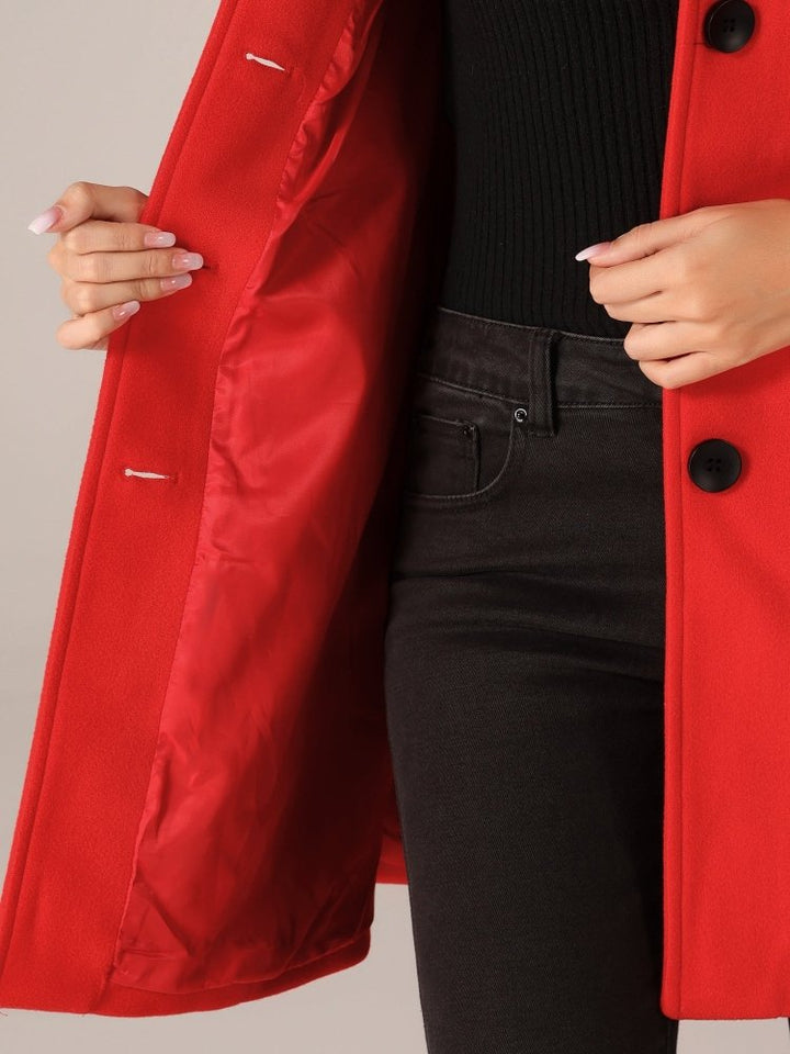 Grace | WOMEN’S WINTER COAT WITH A SINGLE BUTTON