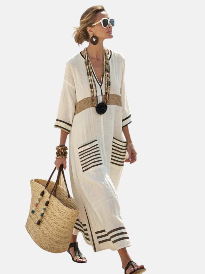 BEGOÑA | ELEGANT AND RELAXED LONG DRESS